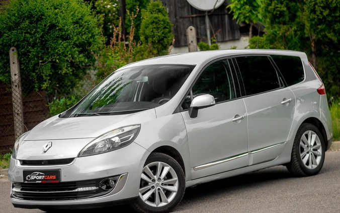 Renault Grand Scenic cena 25900 przebieg: 162000, rok produkcji 2012 z Dębno małe 562